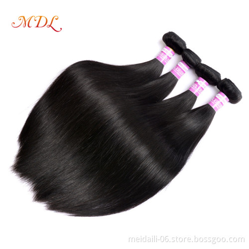 7A grade 30 inch brazilian hair styles straight hair 100% unprocessed remy human hair weave